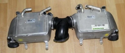 Original Mercedes Benz Ladeluftkühler Komplett  A2750901814 + A2750901914 M275 - Bild 1 von 4