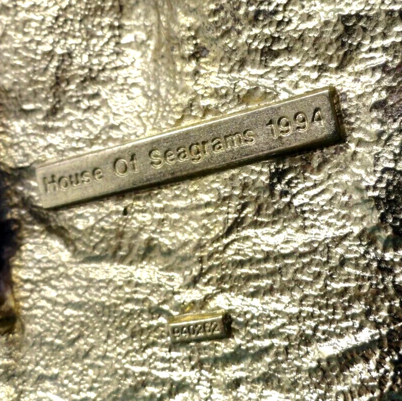 皇冠皇家威士忌促销皮带扣传奇进口西部复古 1994 年 .NOX305 — 第 4/4 张图片