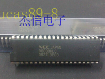 1PCS  UPD8039HLC D8039HLC 8039 High-Speed 8-Bit Single-Chip Hmos CPU DIP40 #E7*