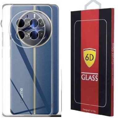 Für Realme 12 Pro 5G - Handy Etui Hülle Case Tasche + 6D Displayschutzglas 9H