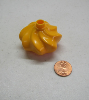 Lego Duplo Peach Ice Cream Topping Replacement Piece For Cupcakes Cones Frosting