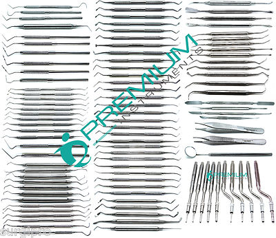 Dental Student Examination Full Set of 100 Probes Scalers Premium Instruments