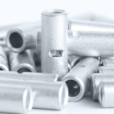 Non Insulated Butt Connectors 10Pcs 4 Gauge Electrical Wire