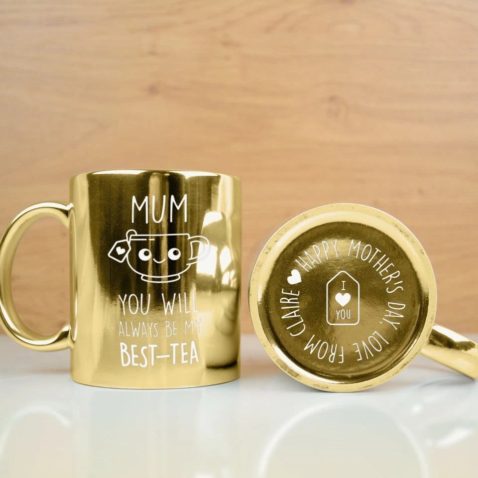 PERSONALISED Mum You Will Always Be My Best-Tea Mug Coffee Cup Mothers Day - Image 4 of 4