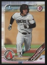 2019 BOWMAN DRAFT BD-35 DOMINIC FLETCHER 1ST PAPER BASE QTY AVAIL DIAMONDBACKS