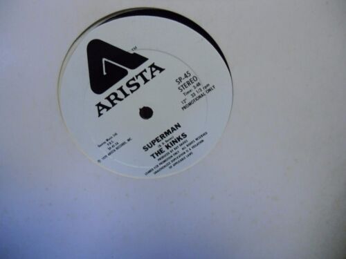 THE KINKS Superman vinyl 12 Inch 1979 Arista Records EX [Ray Davies] - Afbeelding 1 van 2