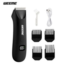 Ball Trimmer for Men Manscape Pubic Hair Waterproof Electric Groin Body Shaver