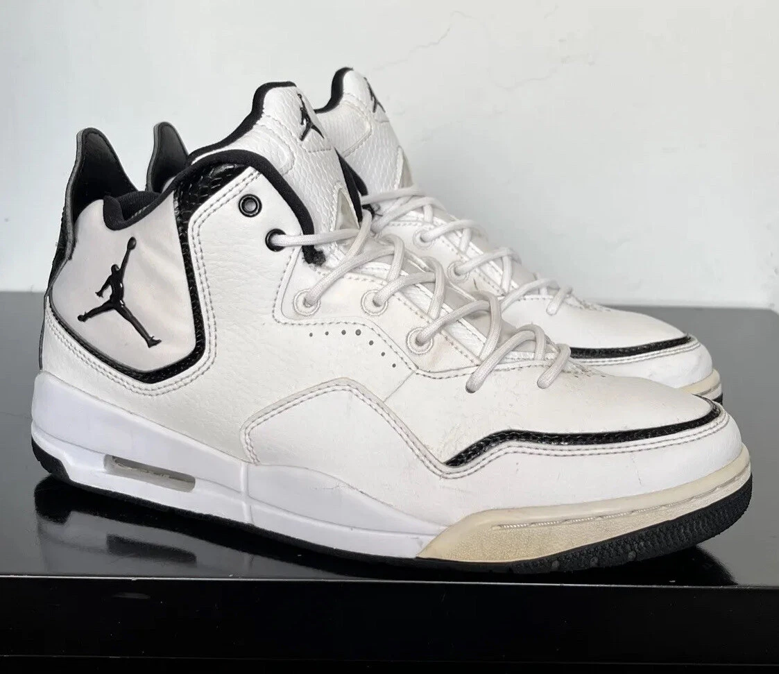 NIKE AIR JORDAN Courtside 23 ‘White Black’ UK size 7.5 AR1000-100