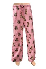 Pet Lover Pajama Pants New Cotton Blend - Yorkie Medium