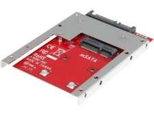 StarTech SAT32MSAT257 mSATA SSD to 2.5in SATA Adapter Converter