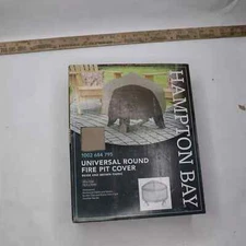 Hampton Bay Round Outdoor Patio Fire Pit Cover 30 in. 1002 684 795