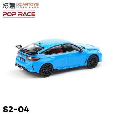 XCARTOYS 1/64 Scale Honda Civic Type-R(FL5) Blue Diecast Car Model