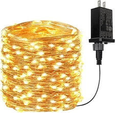 200 LED Christmas String Lights Indoor Outdoor Waterproof Plug in for Tree Room