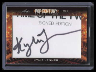 2020 Leaf Pop Century Metal Cuts pcckj1 Kylie Jenner Cut Auto | eBay