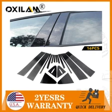 For 2020-2022 Toyota Corolla Black Pillar Post Door Trim Car Auto Accessories 16