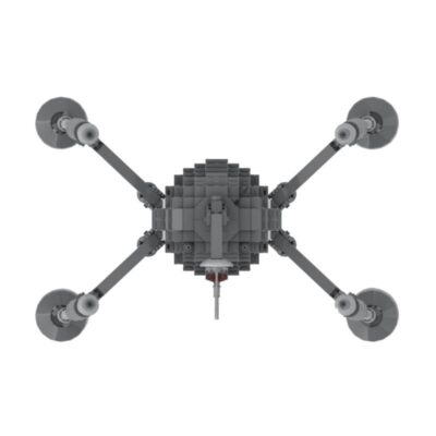 Sci-fi Homing Spider Shape Model 613 Pieces Toys Building Set Good Quality