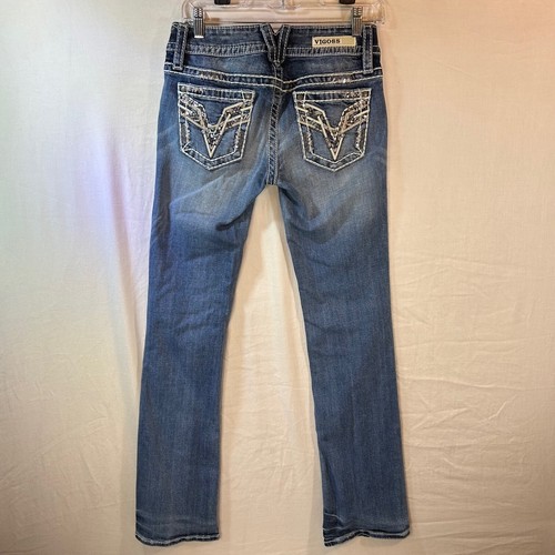 Stivaletto Vigoss The Chelsea taglio donna 27 blu jeans ricamo punto spesso - Foto 8 di 12