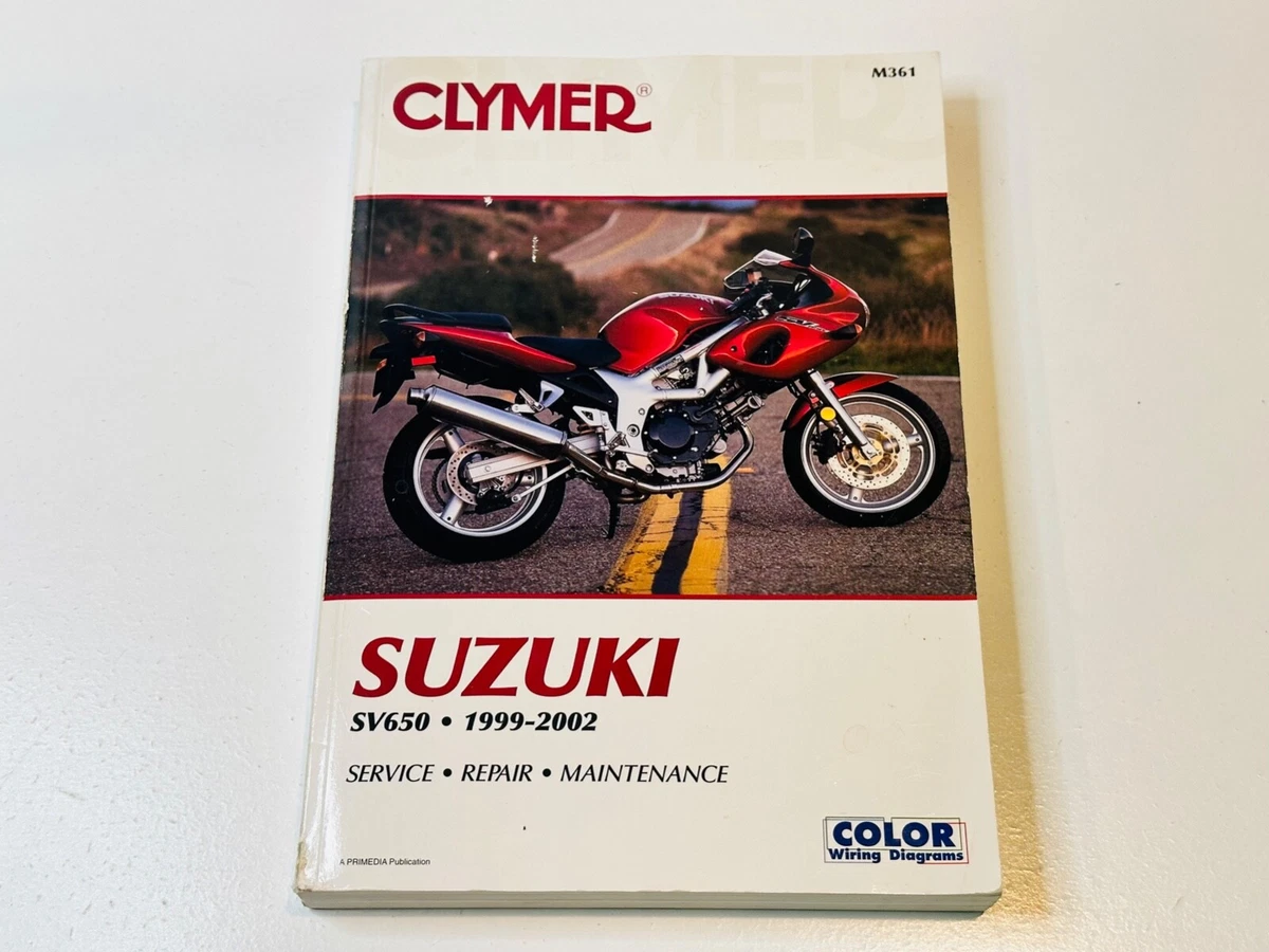 25+ SV650 Motorcycle Repair Manuals & Literature for sale