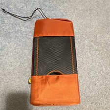Outside Inside Backpack Cornhole Set, 8 Bags, Boards, Black Orange Blue