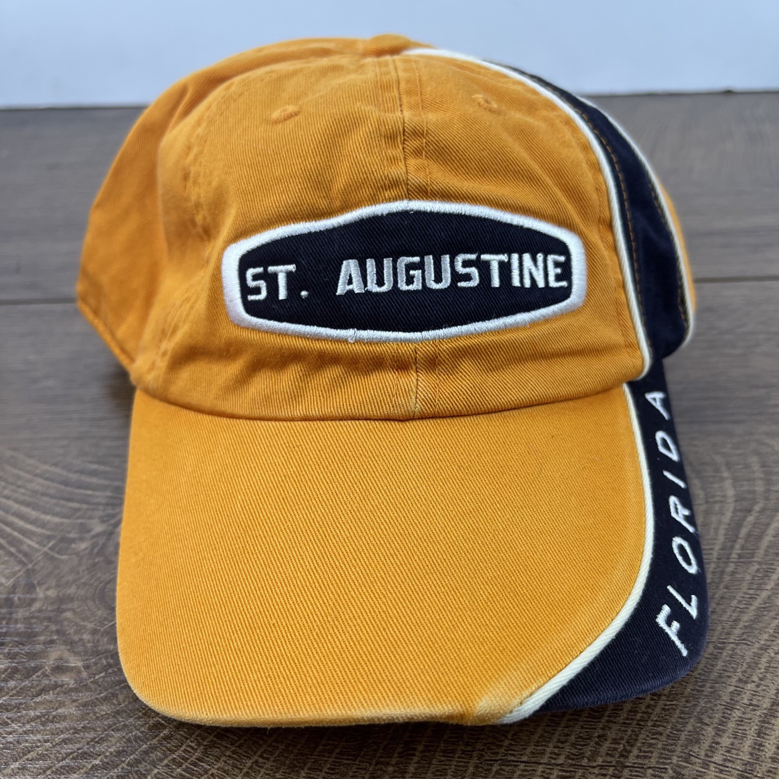 St. Augustine Hat Florida Adjustable Hat Orange A… - image 1