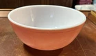 Vintage Pyrex Nesting Mixing Bowl 404 Pink Flamingo Bubble Gum Salmon Large 4 QT