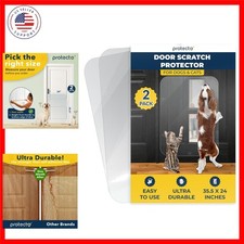 2 Pack 35.5x24 Door r from Dog Scratching Cat Dog Scratch Guard for Indoor/...
