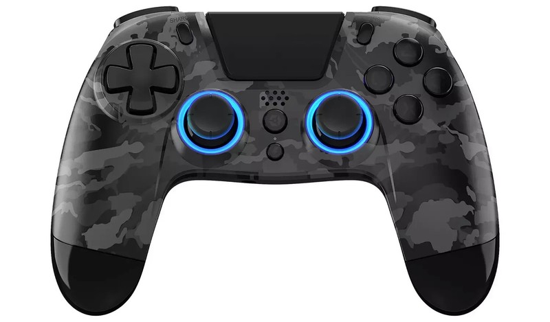 Gioteck VX4+ PS4 Wireless RGB Controller - Dark Camo NEW *FREE DELIVERY*
