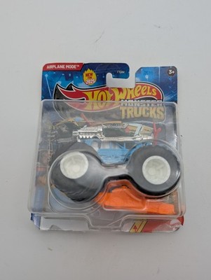 Mattel Hot Wheels Monster Truck Airplane Mode Diecast Open Box