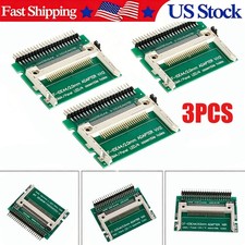 3 CF Compact Flash Memory Card to 2.5-inch Male IDE 44PIN Adapter Converter