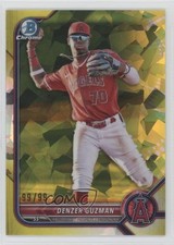 2022 Bowman Chrome Draft Sapphire Edition Yellow /99 Denzer Guzman #BDC-20 17kh
