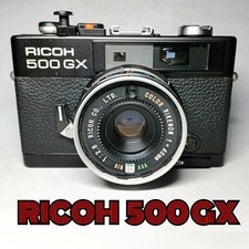 🛑 RICOH 500 GX Black Edition / CLA come nuovo funzionante perfetto 🛑