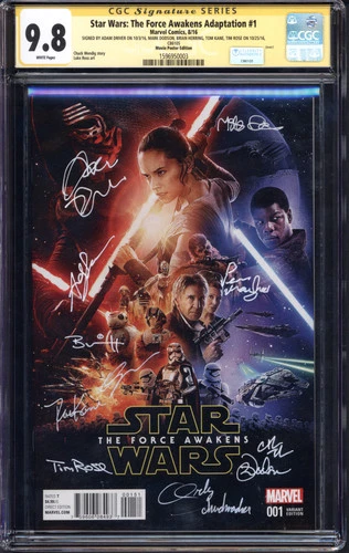 Star Wars: The Force Awakens Adaptation (2016 Marvel) #  1 CGC Signature Series