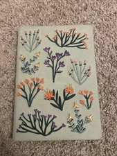 Denik Petite Blooms Embroidered Journal