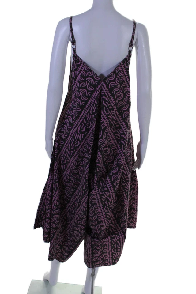 Kahindo Womens Purple Kano Jumpsuit Purple Size 10 16047778 - Image 3 of 4