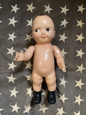 Vintage 1930er Komposition Buddy Lee Puppe ohne Kleidung 13 Zoll