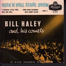 Bill Haley and His Comets Rock 'n' Roll Parte 2 Vinile 7" UK Brunswick