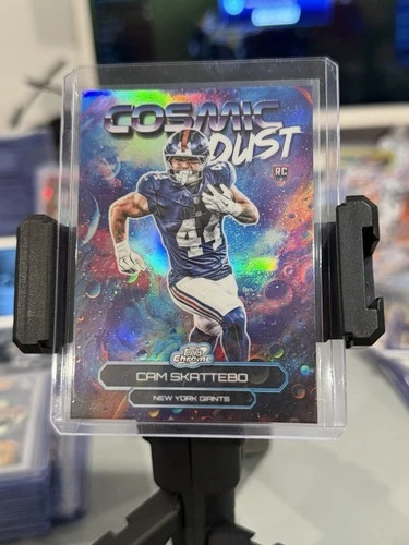 2025 Topps Cosmic Chrome Cam Skattebo Base (RAW)