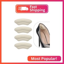 Heel Grips Liner Cushions Inserts for Loose Shoes, Heel Pads Snugs for Shoe Too