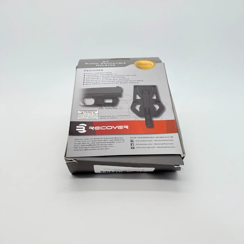 Funda universal Recover Tactical G7 para coches Glock/Doble pila OWB ambidextr Foto 3 de 3