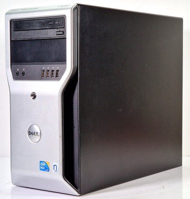 Dell Precision Windows XP Spiele PC Quad Core 3.40GHz 500GB DVD 512MB Grafik COM