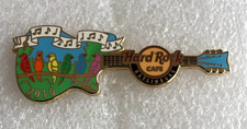 HARD ROCK CAFE GATLINBURG 2010 GAY PRIDE RIANBOW COLORED BIRDS GUITAR PIN - LE