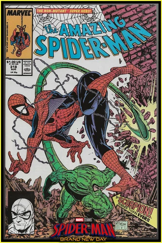 AMAZING SPIDER-MAN #318 (1989) MCFARLANE SCORPION CVR BRAND NEW DAY MARVEL VF