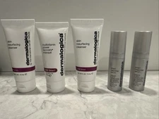 5 Pc Dermalogica  smart response serum resurfacing cleanser age smart masque