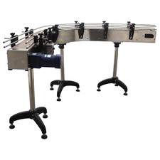 Small Assembly Line Turning Conveyor Chain Pl...