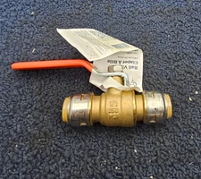Sharkbite UR22222: MAX 1/2 in. Brass Push-to-Connect Ball Valve