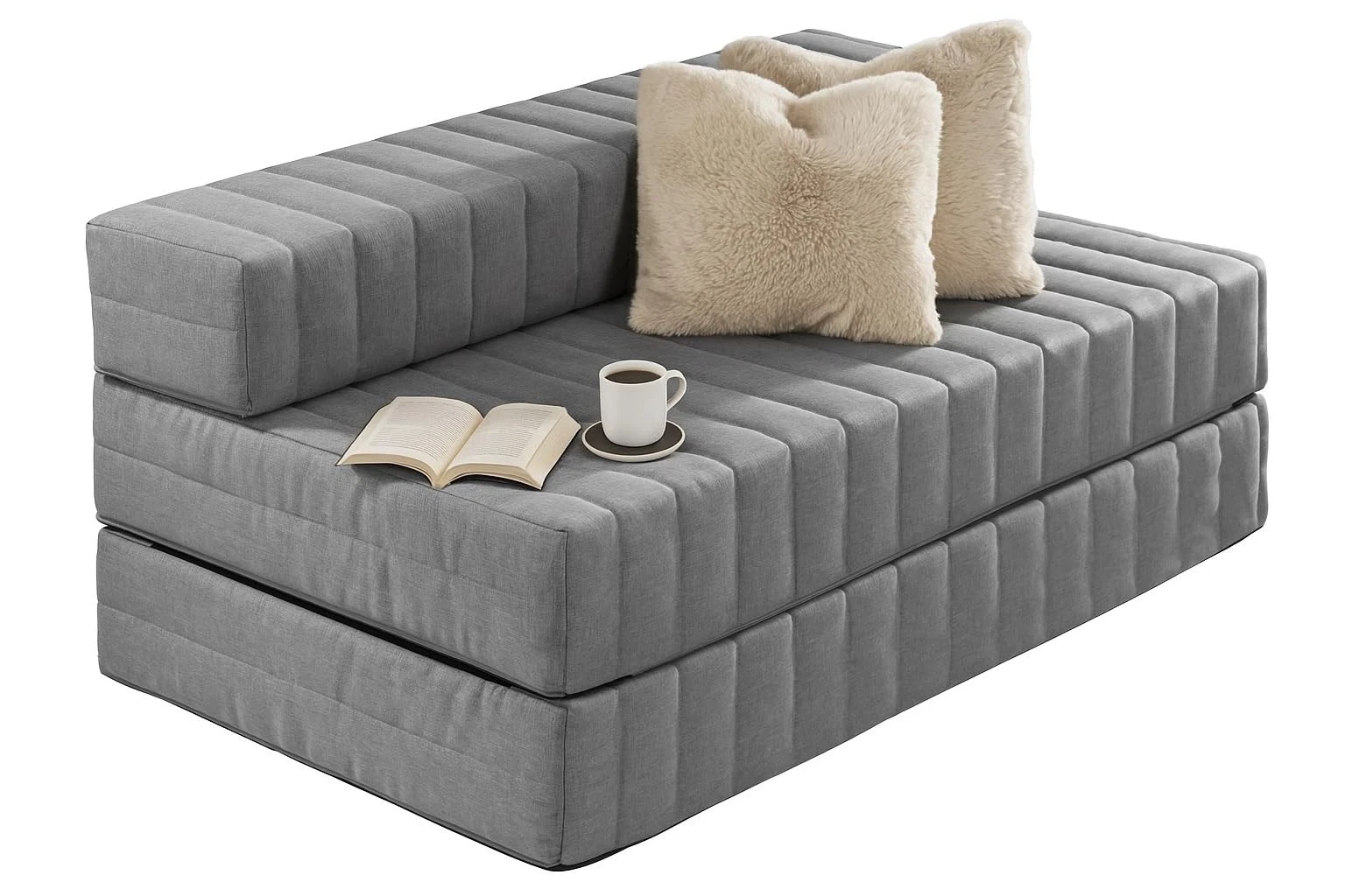 Double guest mattress / sofa bed, 3 seater guest sofa with sleeping function, lounger...