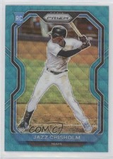 2021 Panini Prizm Tier II Teal Wave Prizm Jazz Chisholm #136 g9j