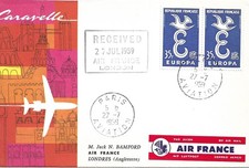 vol en jet Caravelle : Paris-Londres
