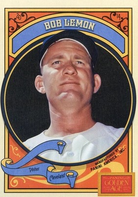 2014 Panini Golden Age Base #60 Bob Lemon - Cleveland Indians