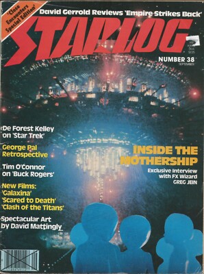 Starlog #38 Close Encounters, De Forest Kelly, George Pal, Ray Harryhausen more